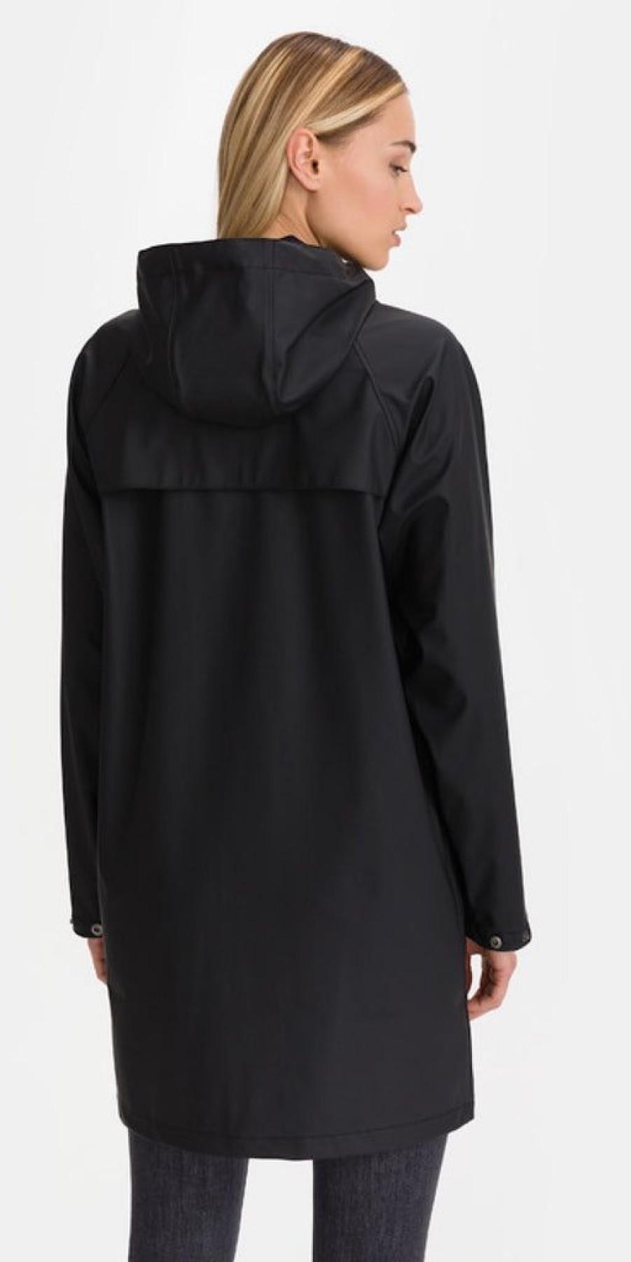 Women The Secret Closet Coats & Jackets | Ichi Tazi Raincoat In Black