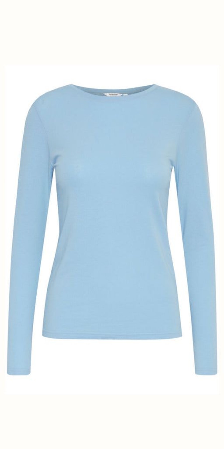 Women The Secret Closet Tops | B Young Pamila Long Sleeve T Shirt In Vista Blue