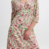 Women The Secret Closet Dresses | Ichi Enora Dress In Structured Flower