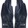 Men The Secret Closet | Men'S Black Leather Gloves