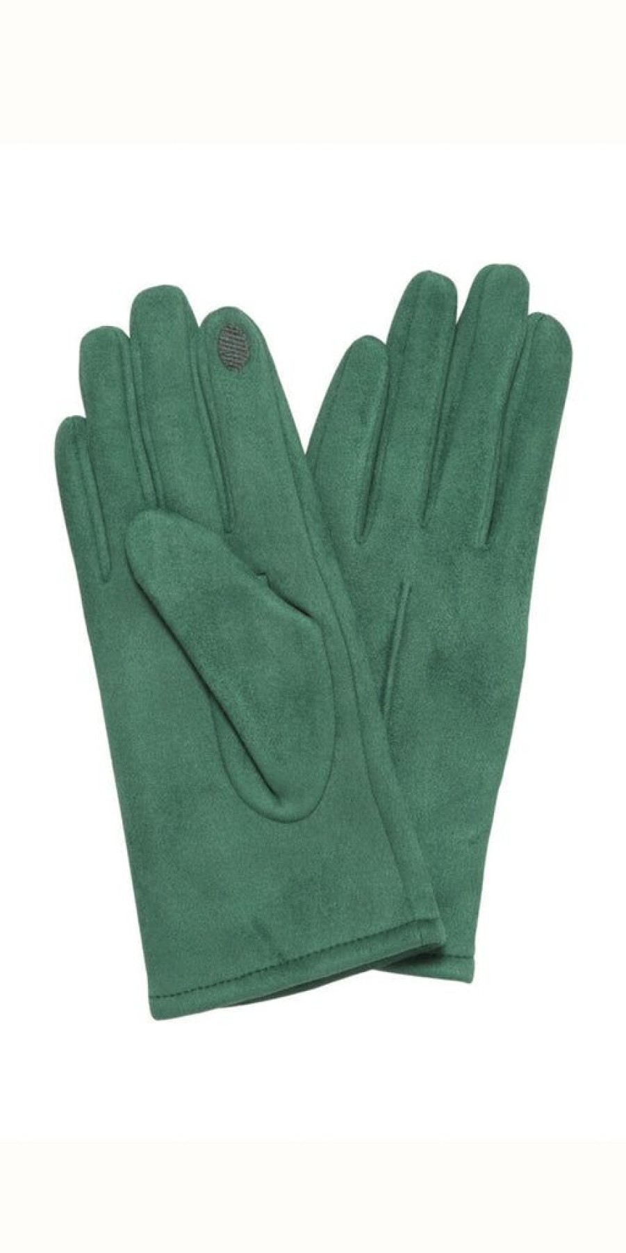 Women The Secret Closet Gloves | Ichi Pammi Gloves In Cadmium Green