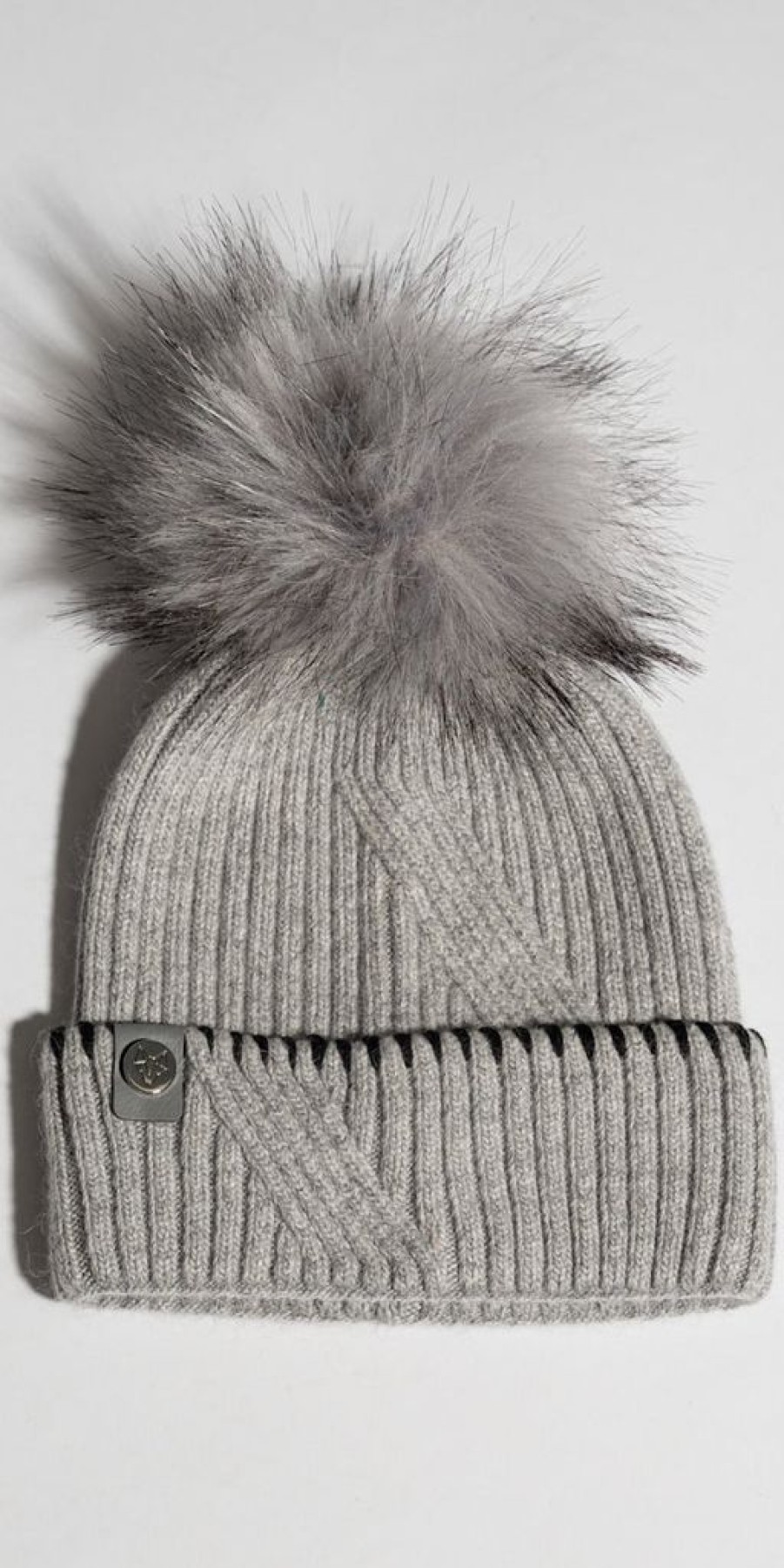 Women The Secret Closet | Luxy Finley Faux Fur Hat In Grey