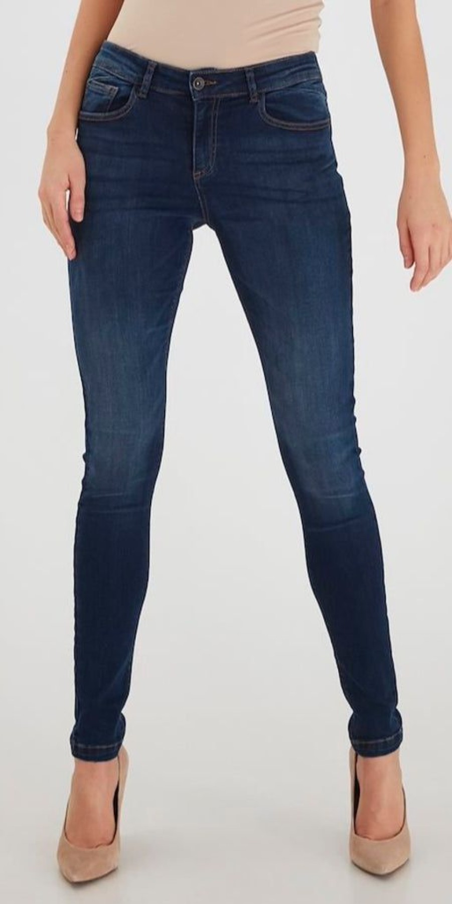 Women The Secret Closet Denim | B Young Lola Luni Skinny Fit Jeans In Ink