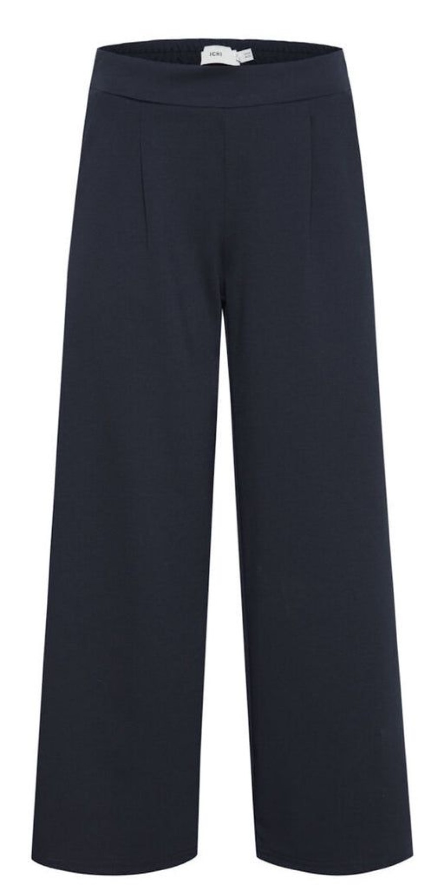 Women The Secret Closet Trousers | Ichi Kate Wide Leg Trousers In Total Eclipse