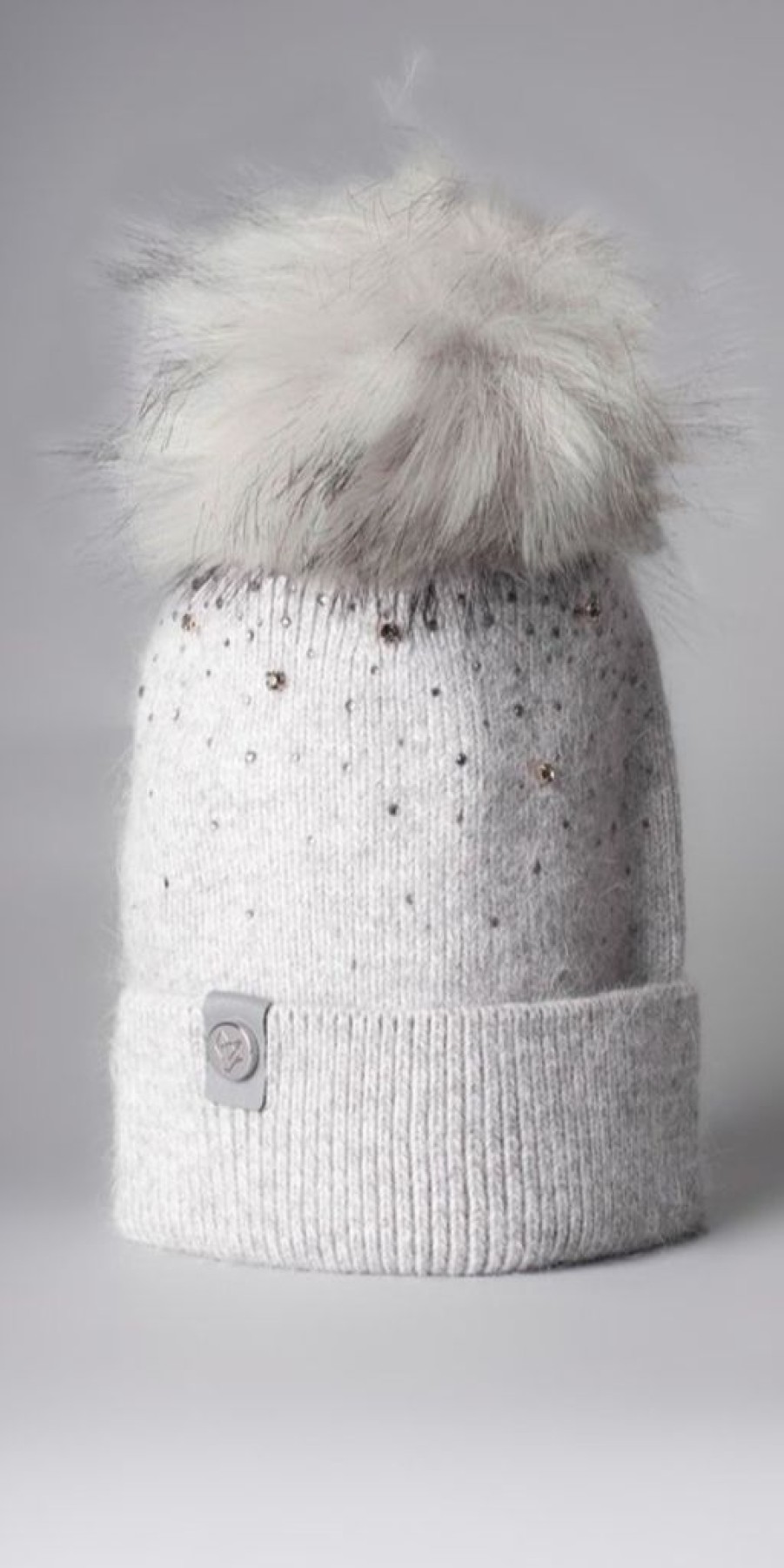 Women The Secret Closet | Luxy Elvie Hat In Grey Sparkle