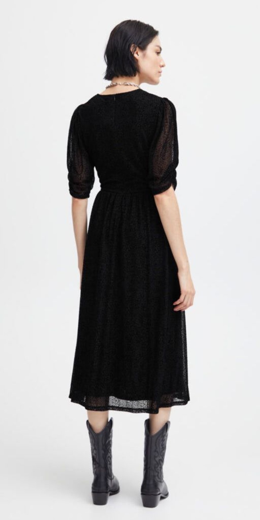 Women The Secret Closet Dresses | Ichi Jalani Dress In Black