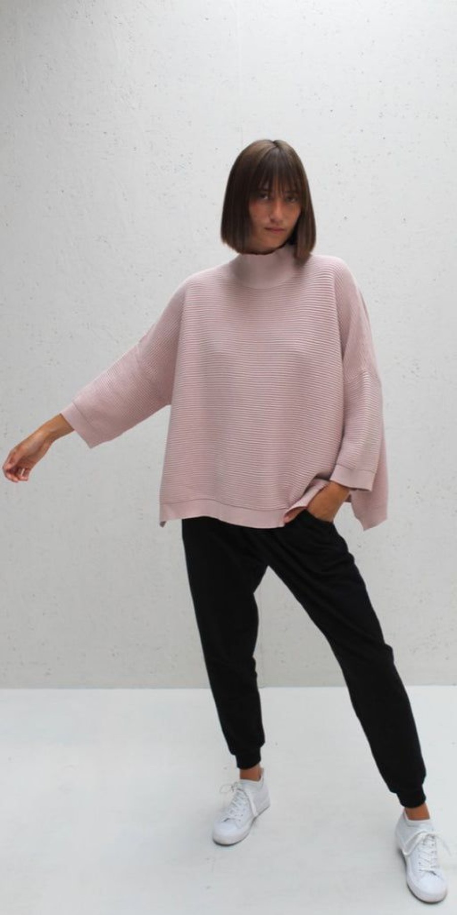 Women The Secret Closet Loungewear | Chalk Vicki Jumper In Dusky Pink