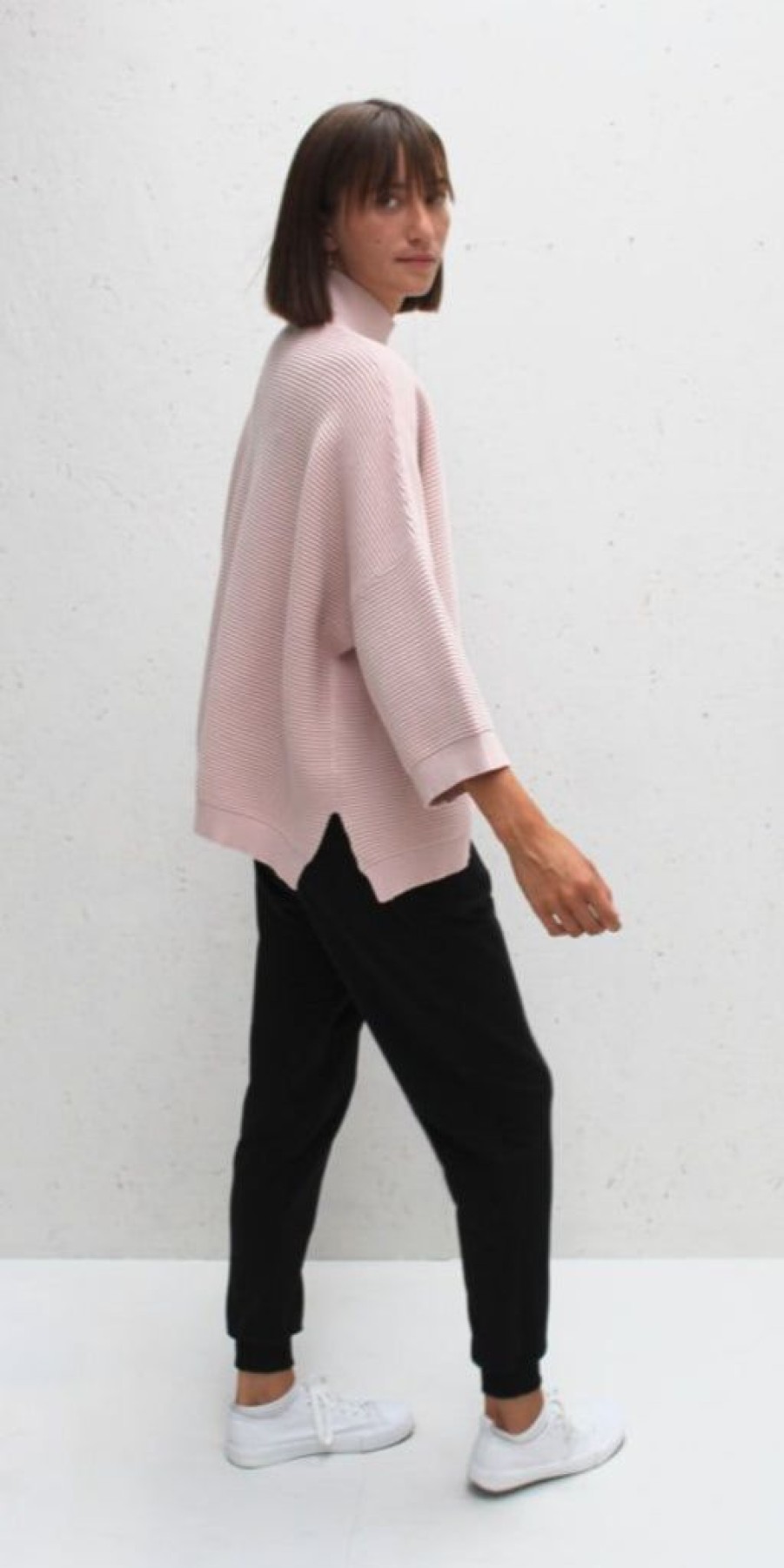 Women The Secret Closet Loungewear | Chalk Vicki Jumper In Dusky Pink