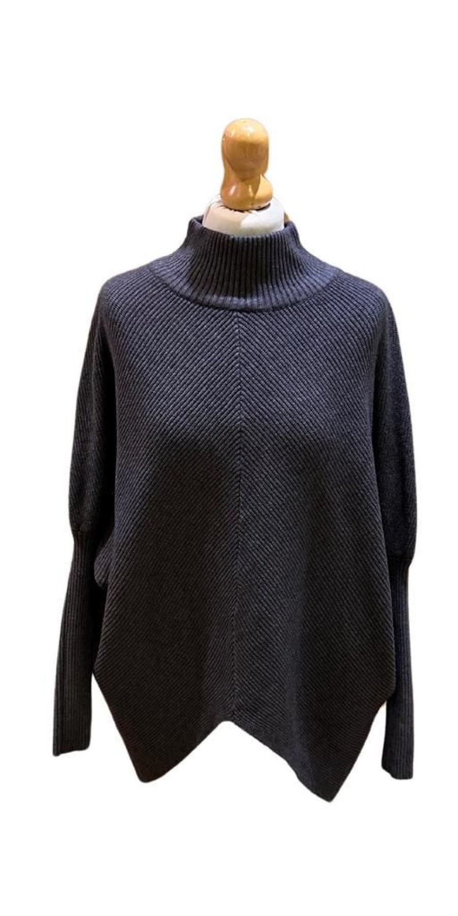 Women The Secret Closet Knitwear | Ribbed Hi Low Knit