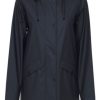 Women The Secret Closet Coats & Jackets | Ichi Tazi Raincoat In Navy