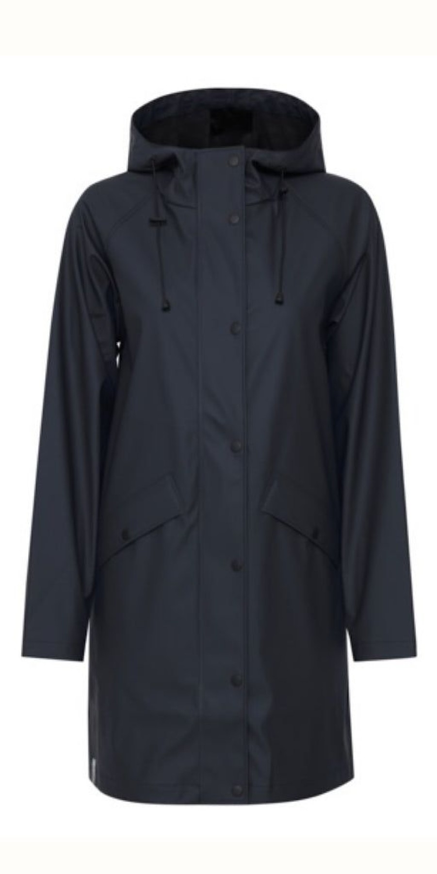 Women The Secret Closet Coats & Jackets | Ichi Tazi Raincoat In Navy