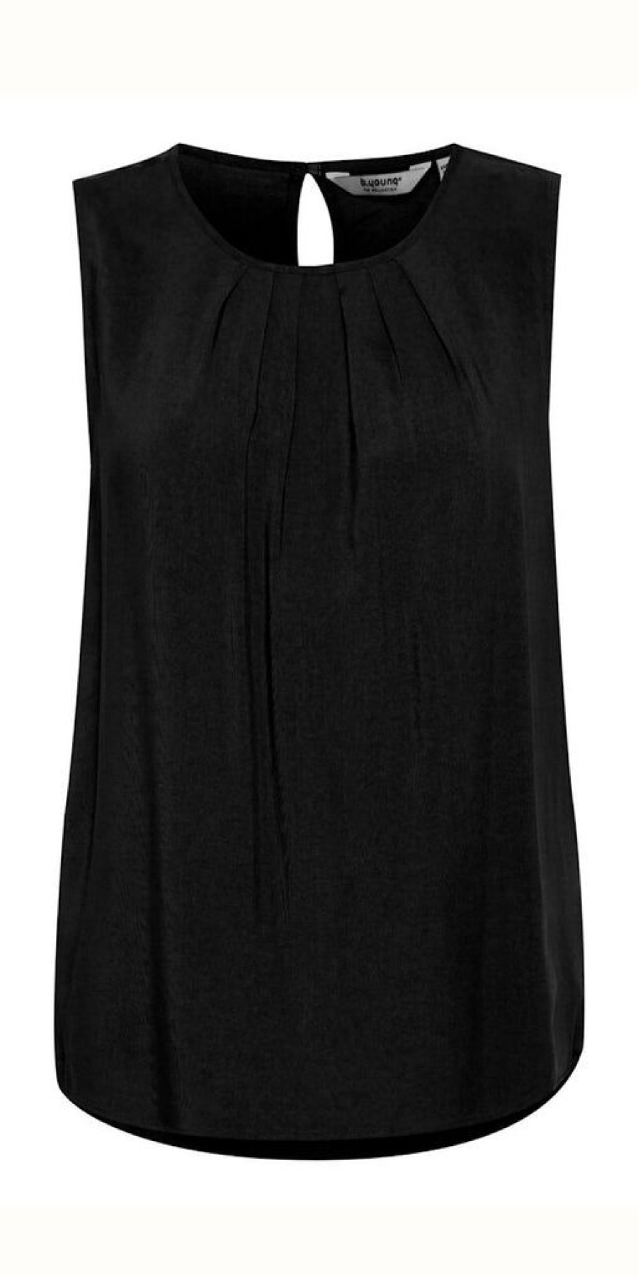 Women The Secret Closet Tops | B Young Joella Sleeveless Blouse In Black