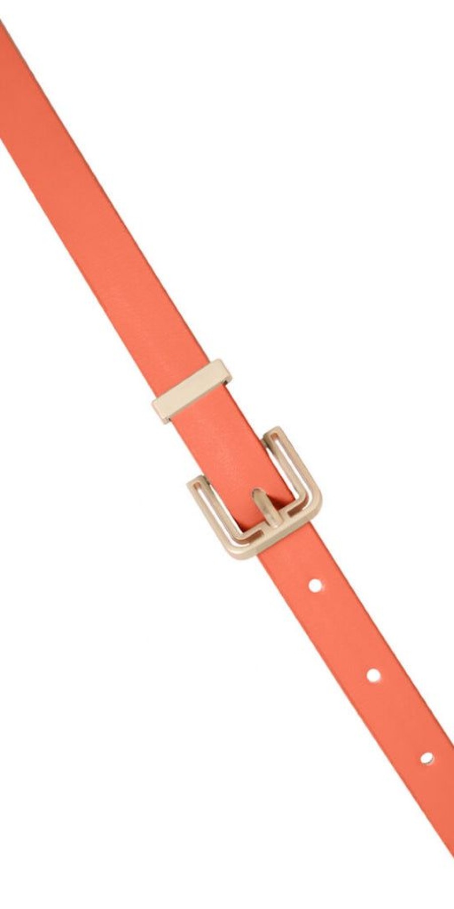 Women The Secret Closet | Ichi Olga Belt In Hot Coral