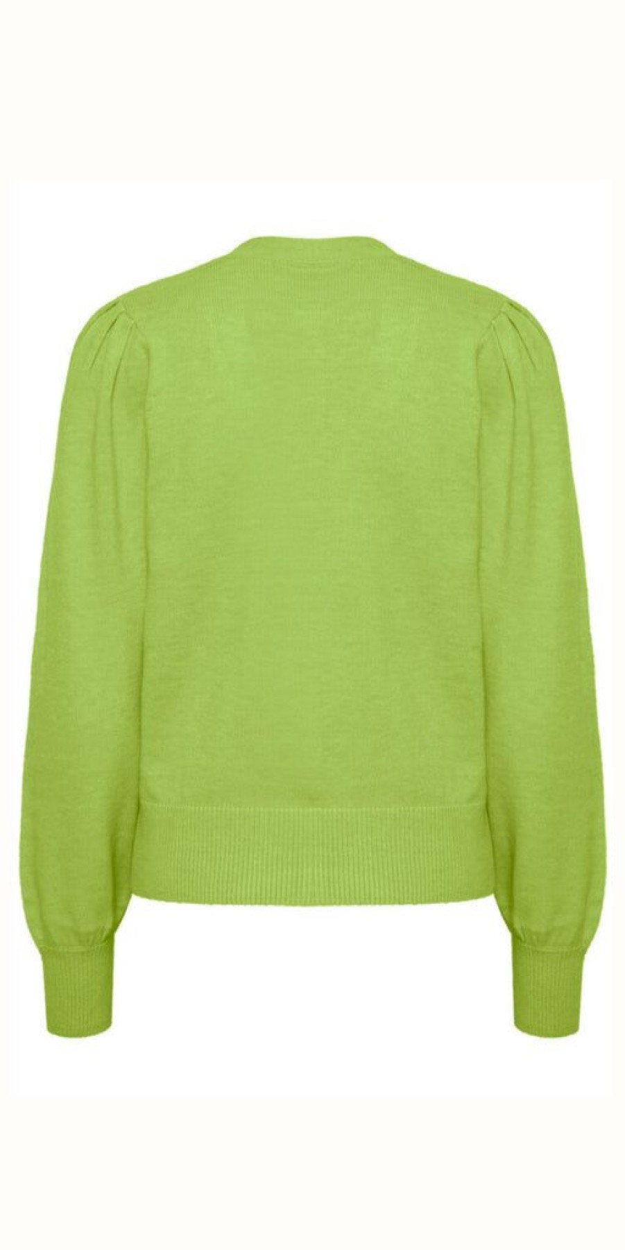 Women The Secret Closet Knitwear | Ichi Sella Cardigan In Parrot Green