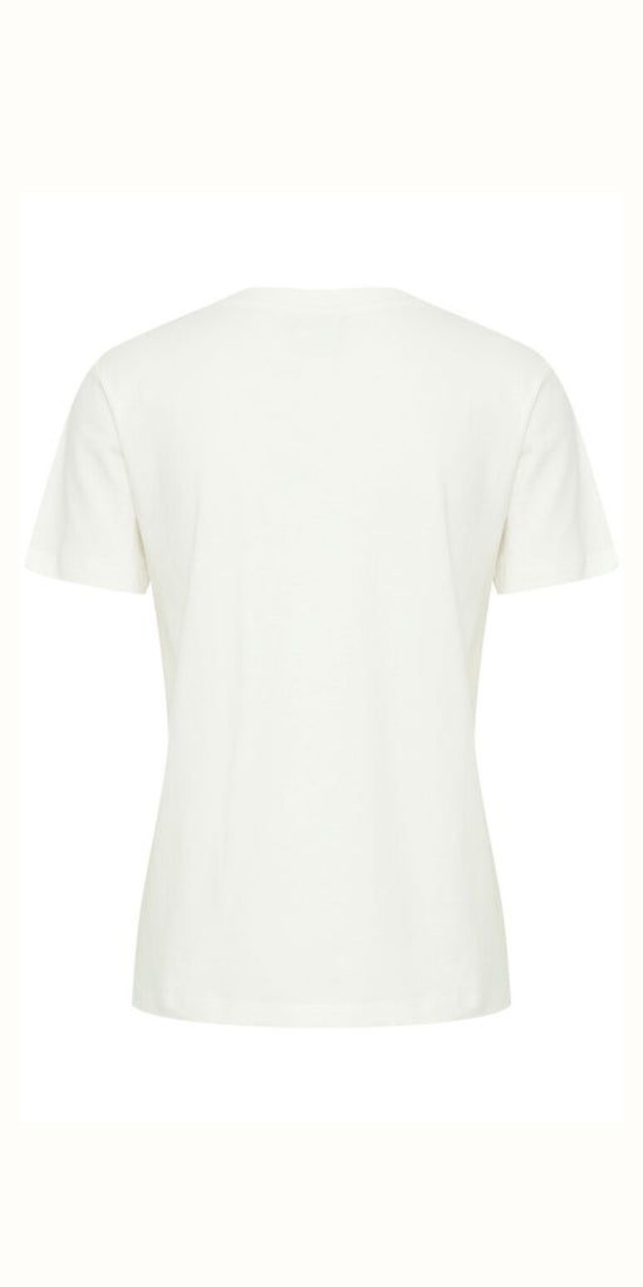 Women The Secret Closet Tops | Ichi Camino T Shirt In Cloud Dancer