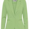 Women The Secret Closet Coats & Jackets | Ichi Kate Blazer In Parrot Green