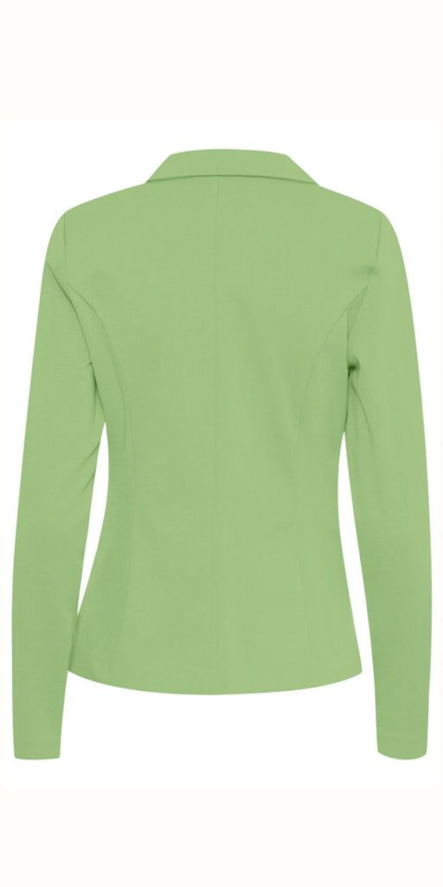 Women The Secret Closet Coats & Jackets | Ichi Kate Blazer In Parrot Green