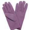 Women The Secret Closet Gloves | Ichi Ualtar Gloves In Amaranth Purple