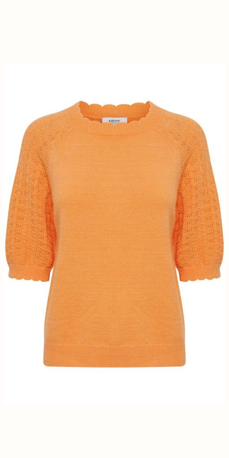 Women The Secret Closet Knitwear | B Young Milo Jumper In Peach Cobbler