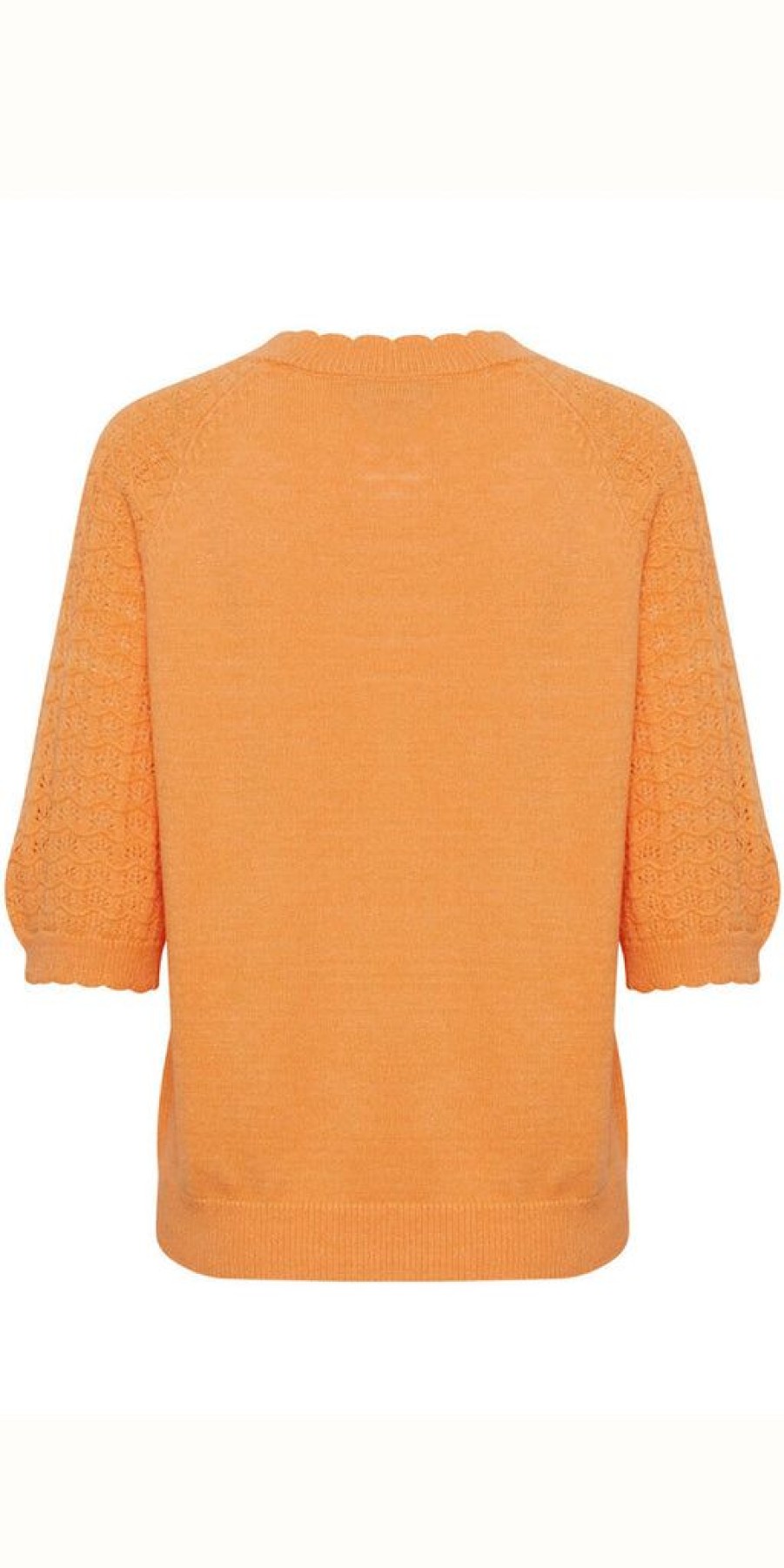 Women The Secret Closet Knitwear | B Young Milo Jumper In Peach Cobbler