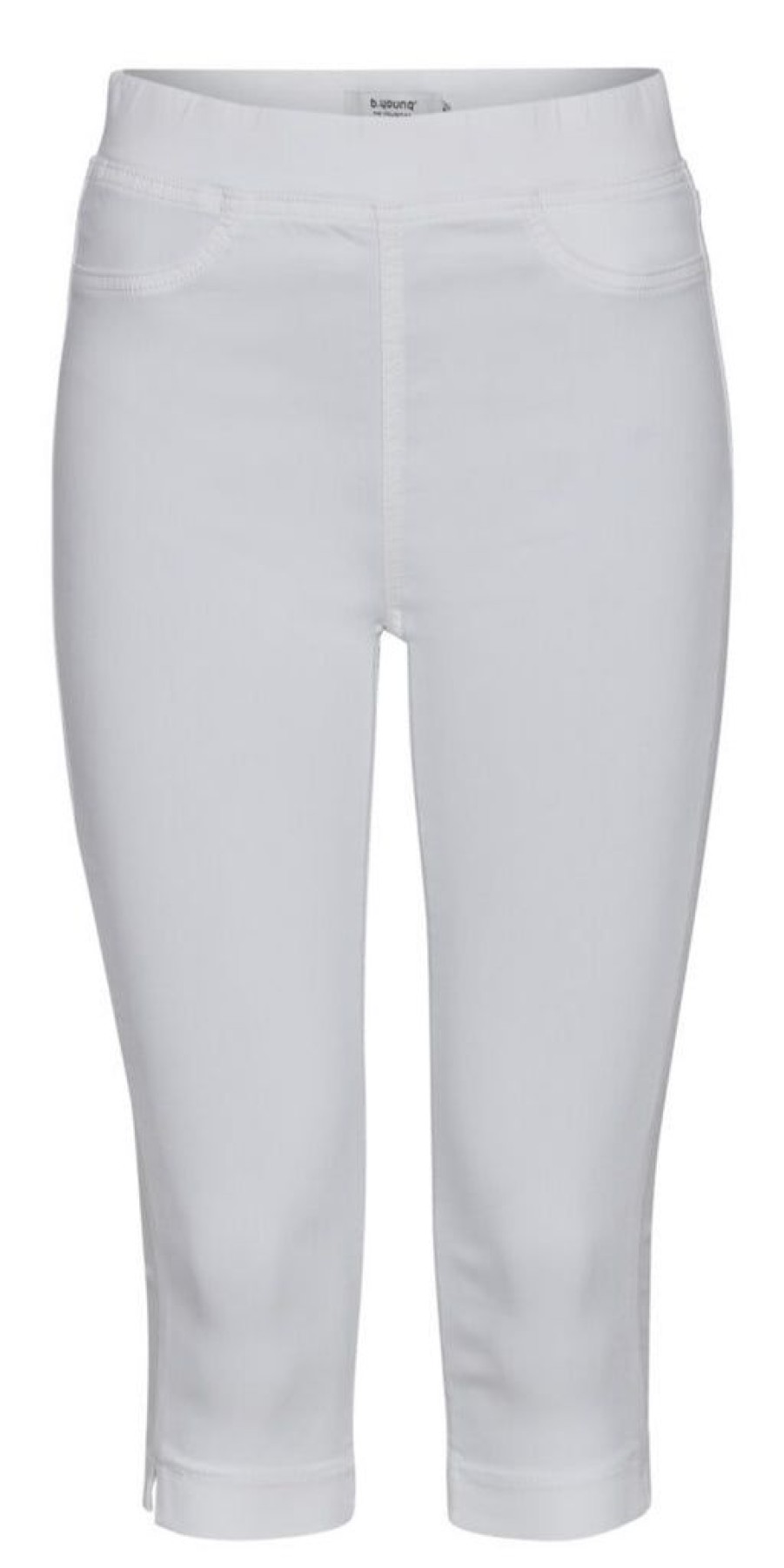 Women The Secret Closet | B. Young Keira Capri Trouser In White