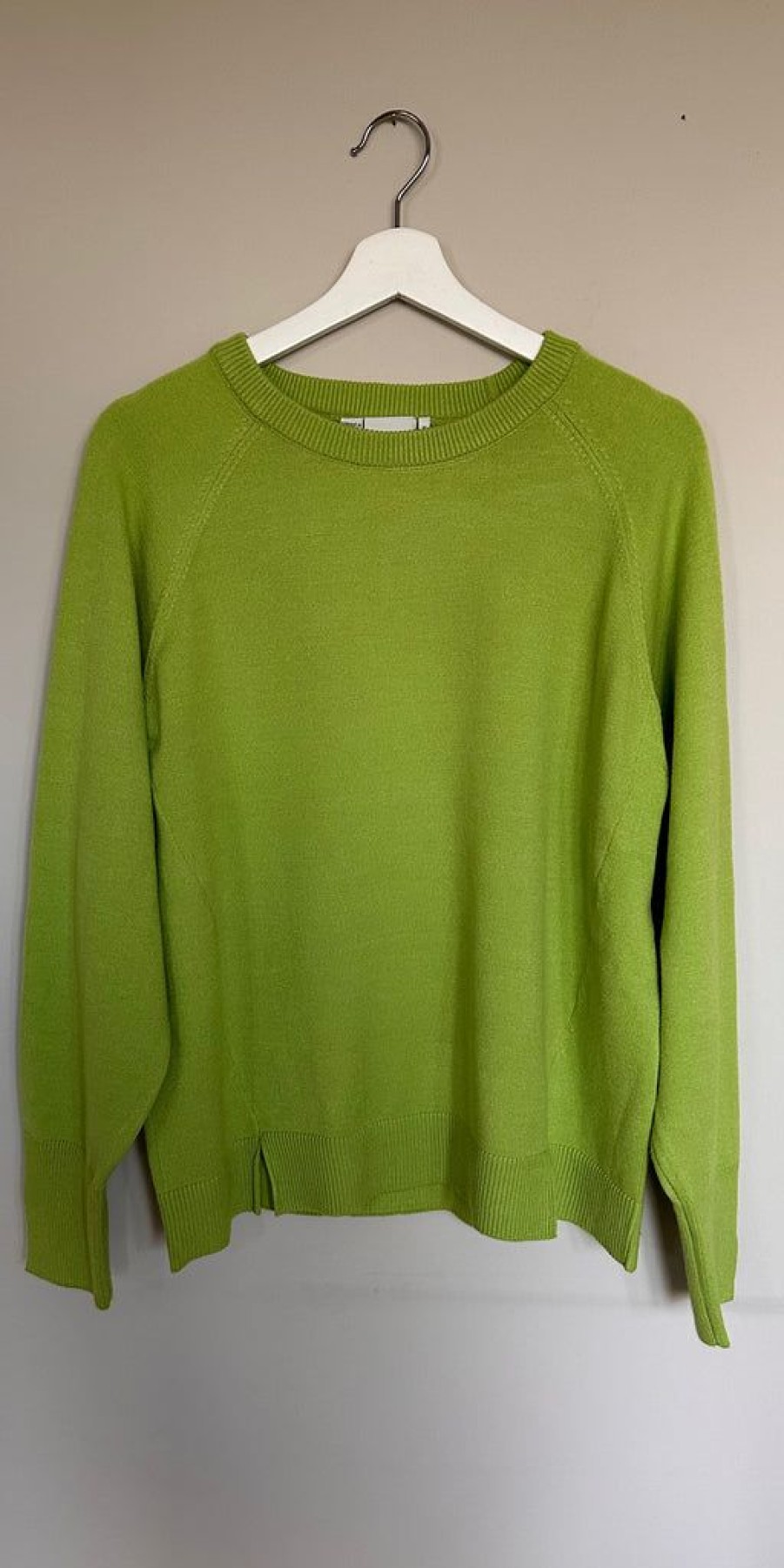 Women The Secret Closet Knitwear | Ichi Boston Knit In Parrot Green