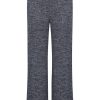 Women The Secret Closet Trousers | Ichi Yose Pants In Total Eclipse Melange