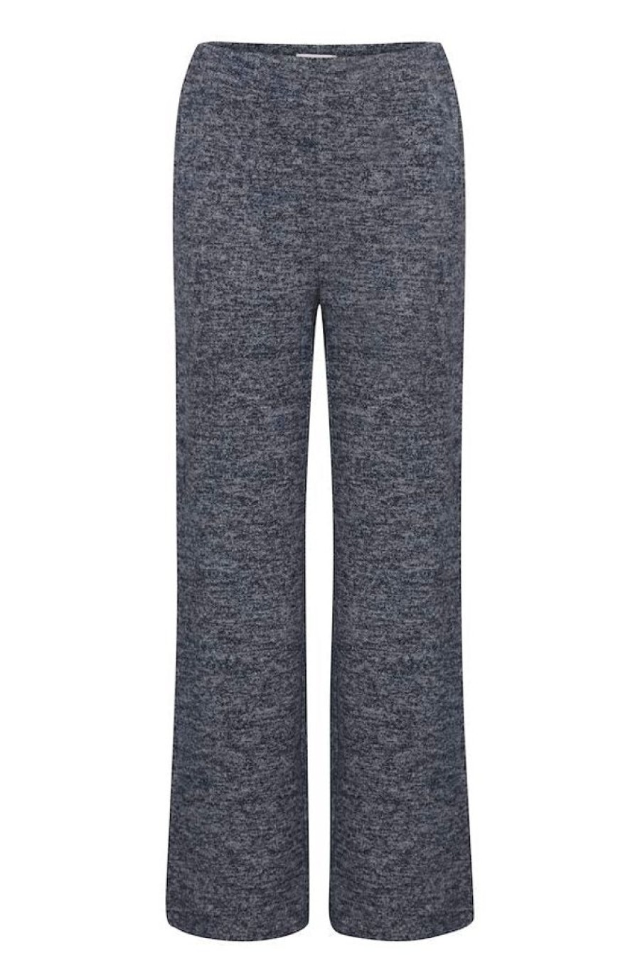 Women The Secret Closet Trousers | Ichi Yose Pants In Total Eclipse Melange