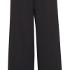 Women The Secret Closet Loungewear | Ichi Kate Wide Leg Trousers In Black