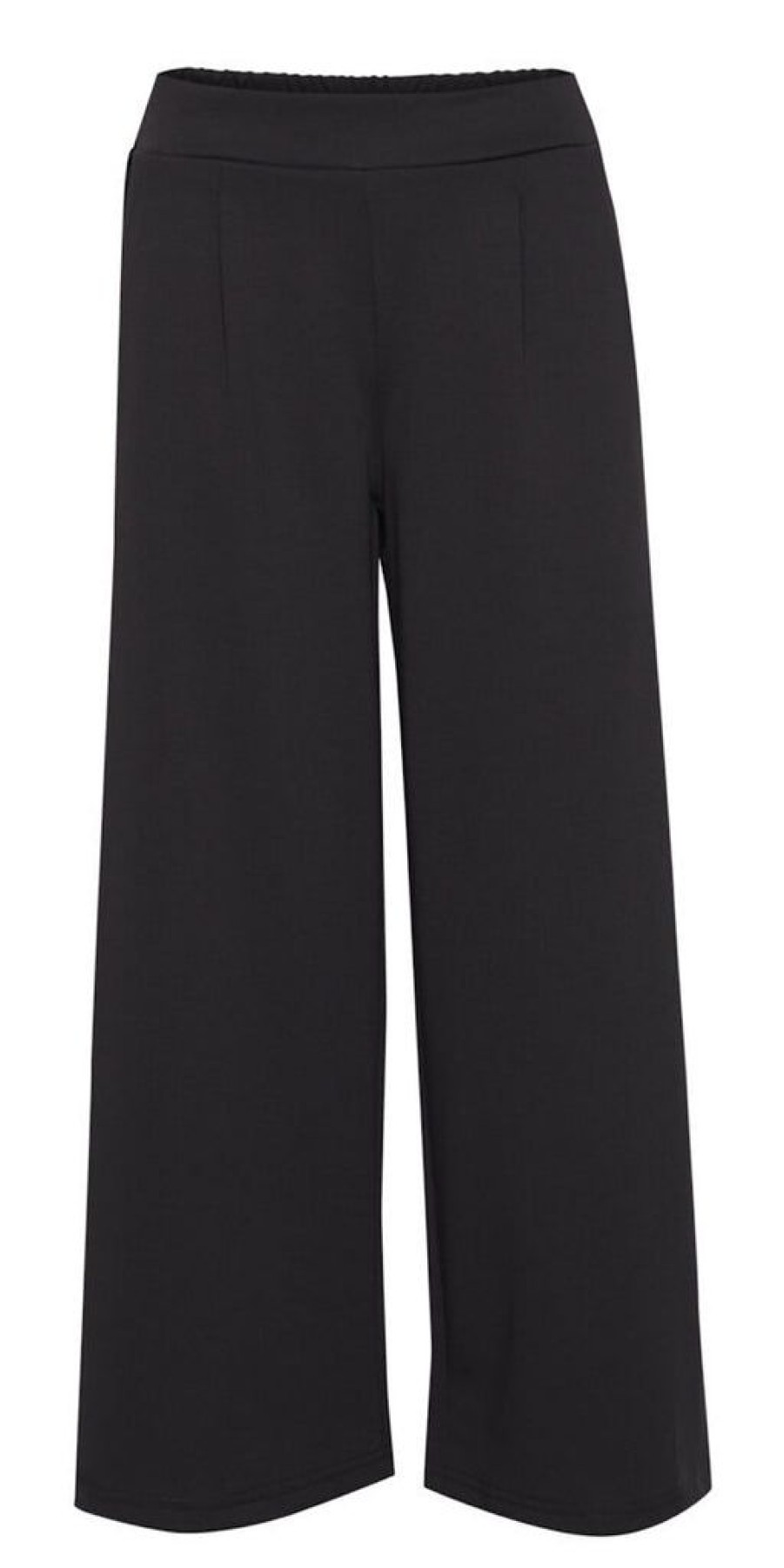 Women The Secret Closet Loungewear | Ichi Kate Wide Leg Trousers In Black