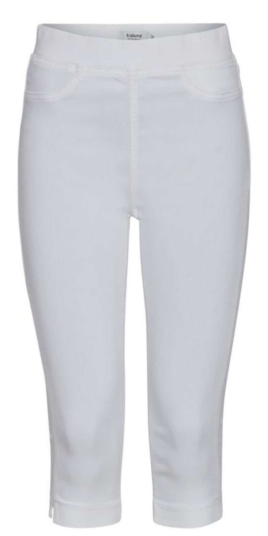 Women The Secret Closet Trousers | B. Young Keira Capri Trouser In White