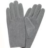 Women The Secret Closet Gloves | Ichi Ualtar Gloves In Dark Grey Melange