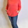 Women The Secret Closet | Scoopy Button Side Knit