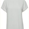 Women The Secret Closet Tops | B Young Panyax T Shirt In Off White