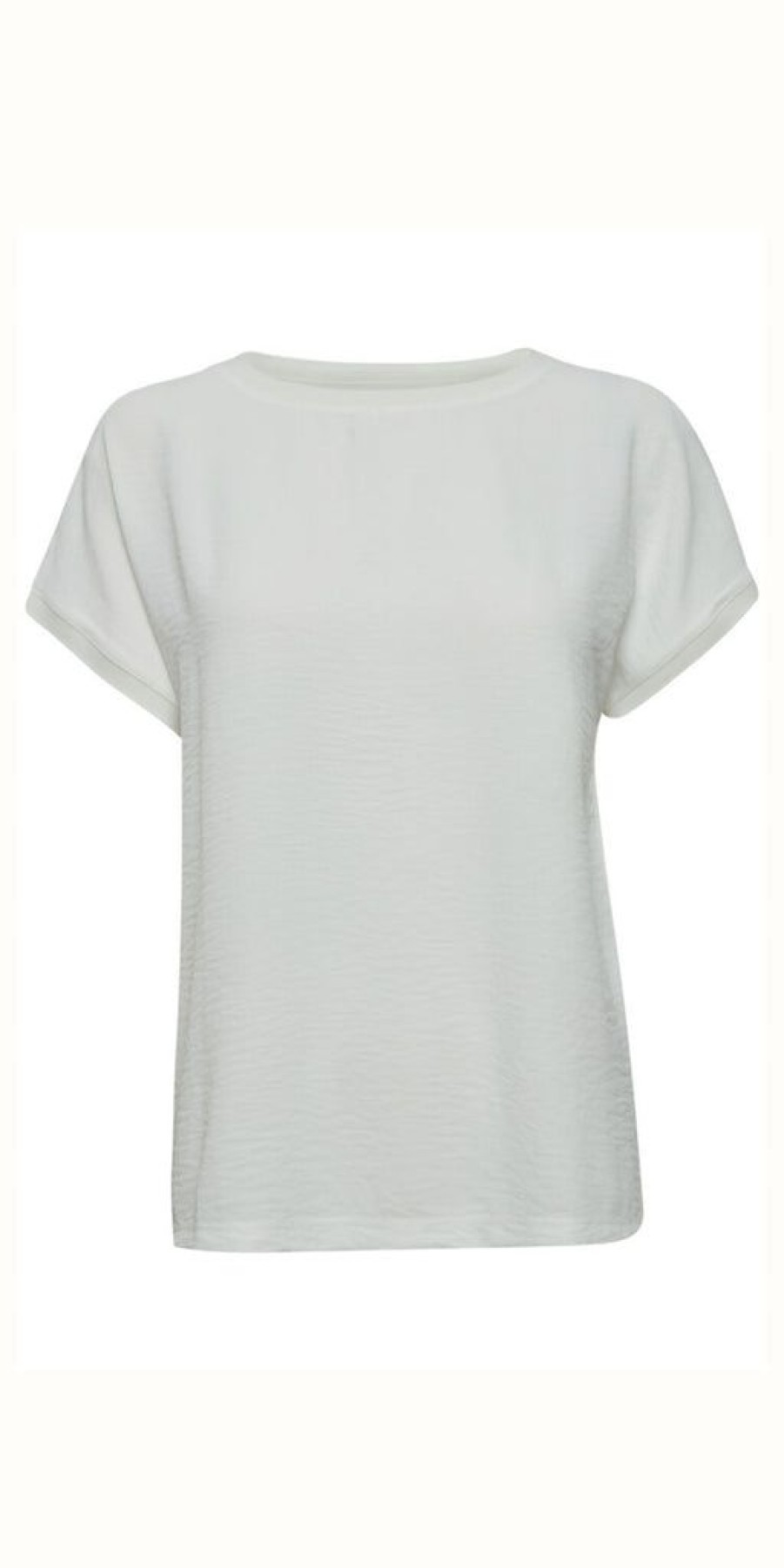 Women The Secret Closet Tops | B Young Panyax T Shirt In Off White