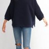 Women The Secret Closet Loungewear | Chalk Vicki Jumper In Navy