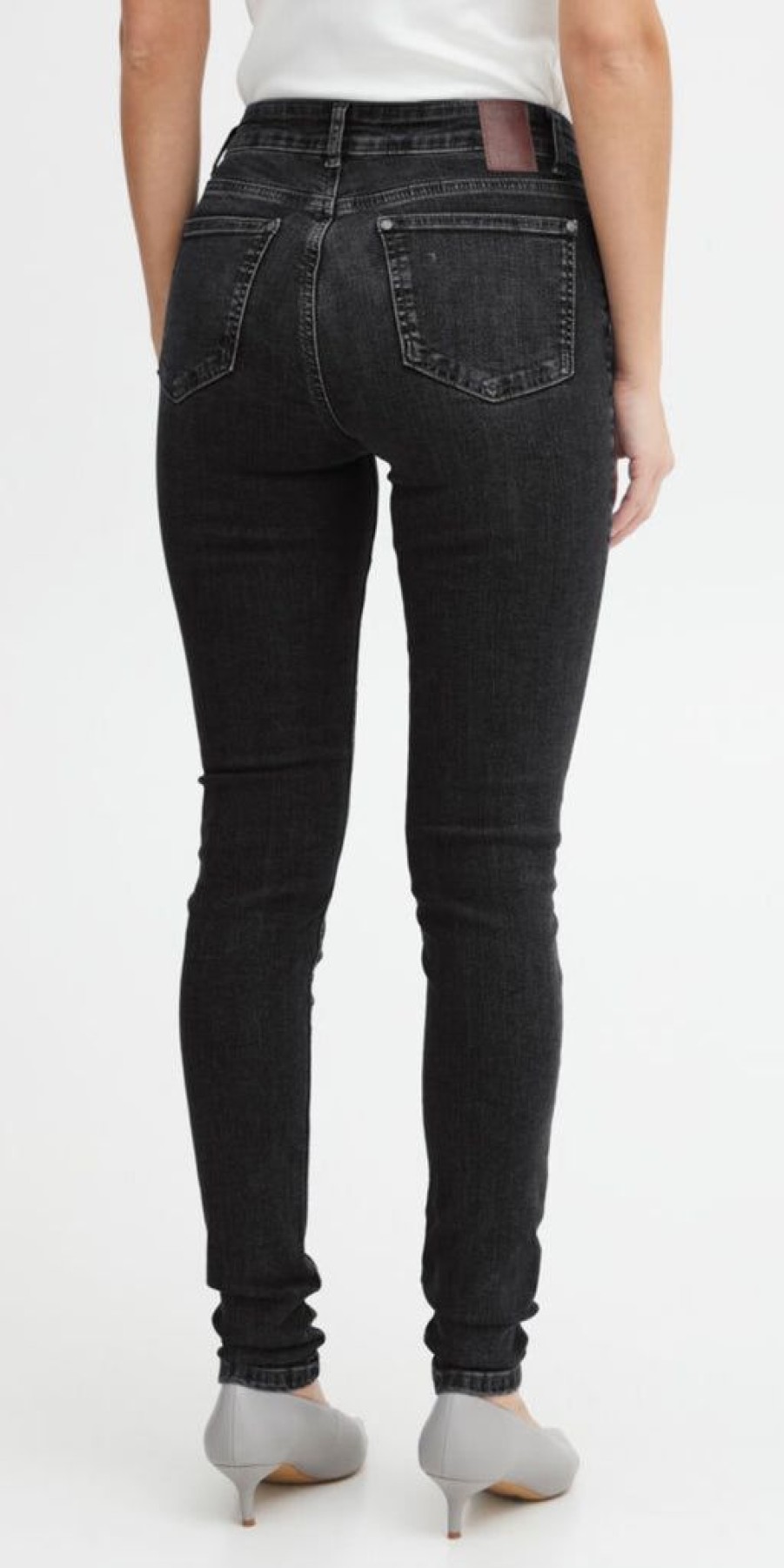 Women The Secret Closet Denim | Pulz Joy High Rise Skinny Jean In Black (32Inch Leg)