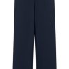 Women The Secret Closet Loungewear | Ichi Kate Long Wide Leg Trousers In Total Eclipse