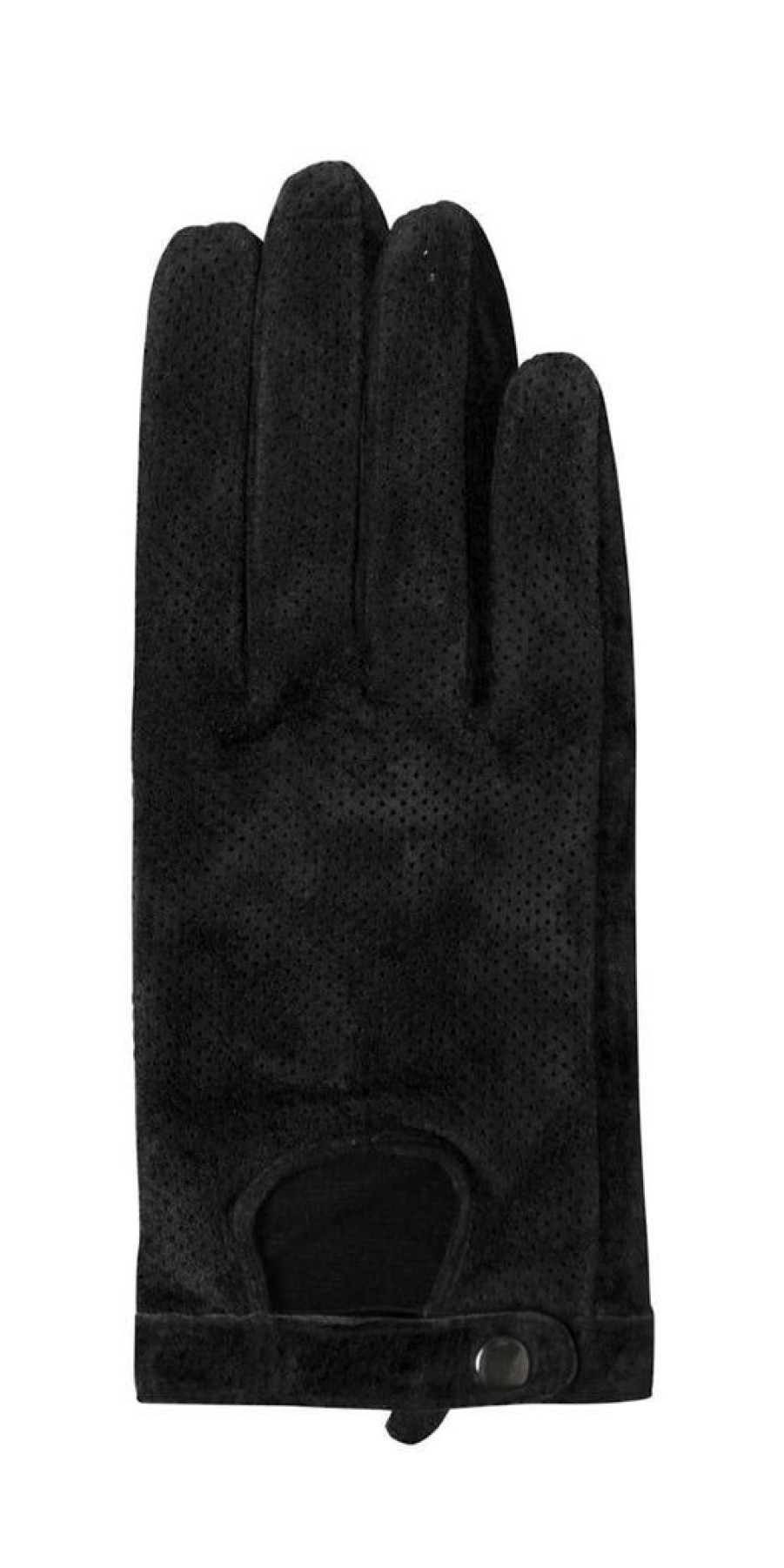 Women The Secret Closet Gloves | Ichi Lai Gloves In Black Suede