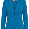 Women The Secret Closet Coats & Jackets | Ichi Kate Blazer In Lapis Blue