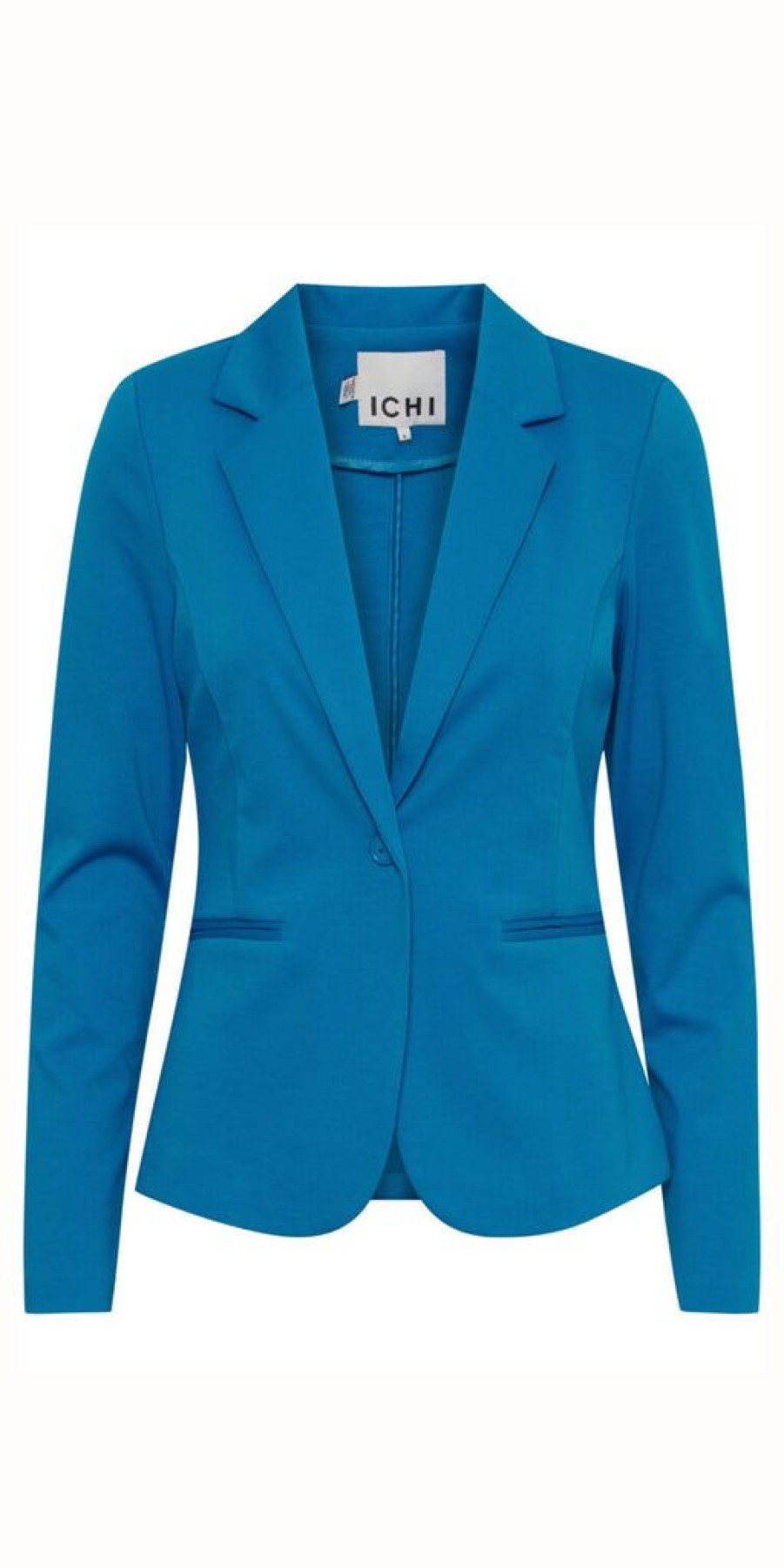 Women The Secret Closet Coats & Jackets | Ichi Kate Blazer In Lapis Blue