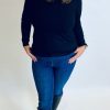 Women The Secret Closet Loungewear | Smf Long Sleeve Layering Top