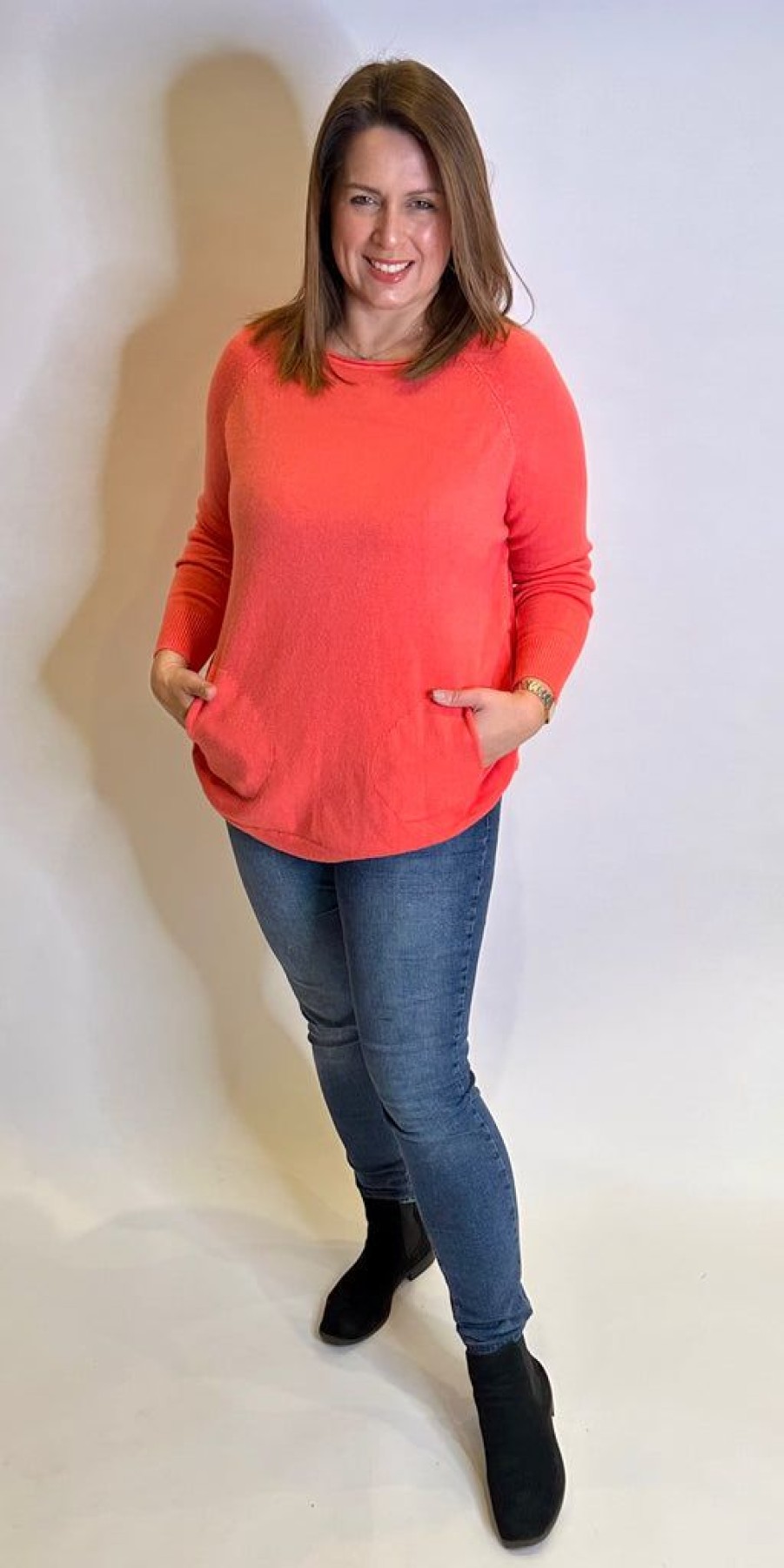 Women The Secret Closet Knitwear | Scoopy Button Side Knit