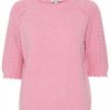 Women The Secret Closet Knitwear | B Young Milo Jumper In Begonia Pink