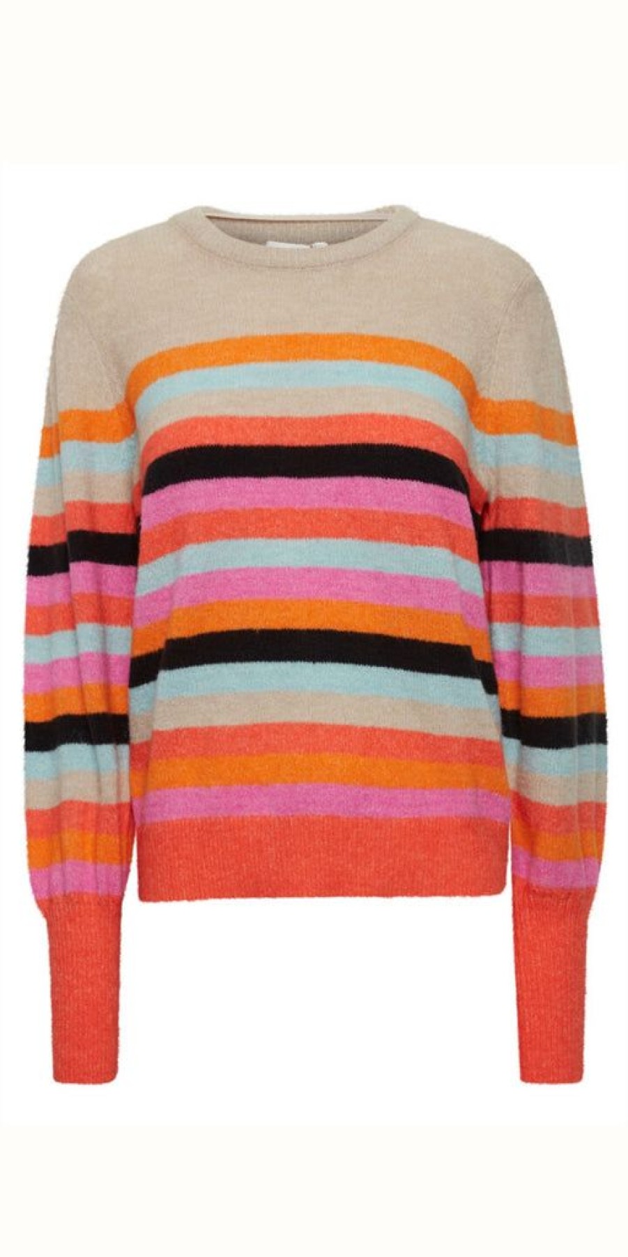 Women The Secret Closet Knitwear | Ichi Dusty Knit In Multi Colour