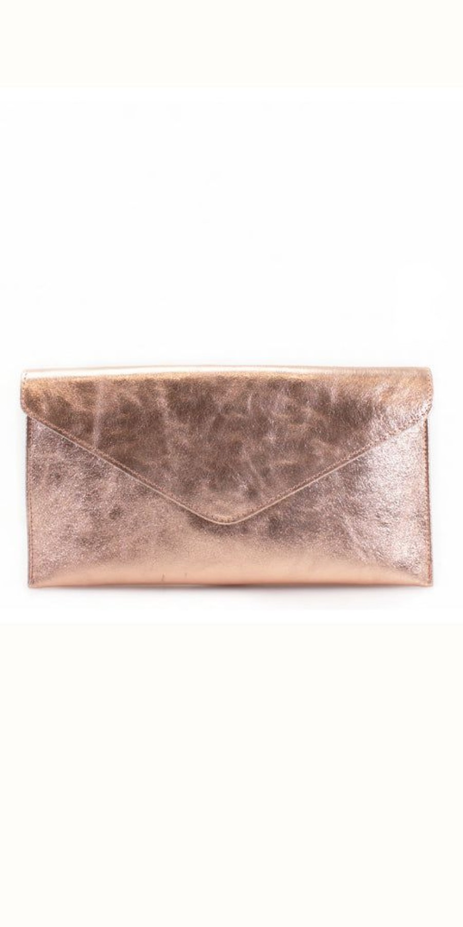 Women The Secret Closet Bags | Leather Metallic Clutch Bag (Various Colours)