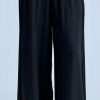 Women The Secret Closet Trousers | Access Floaty Pleat Pants In Black