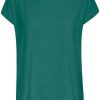 Women The Secret Closet Loungewear | Ichi Rebel T Shirt In Cadmium Green