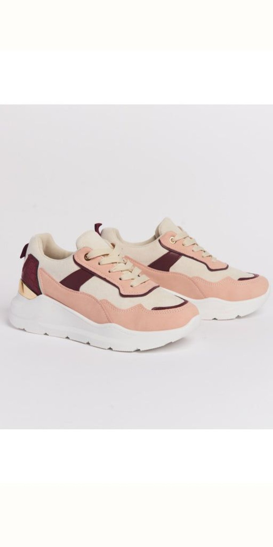 Women The Secret Closet | Bordo Tones Sneakers