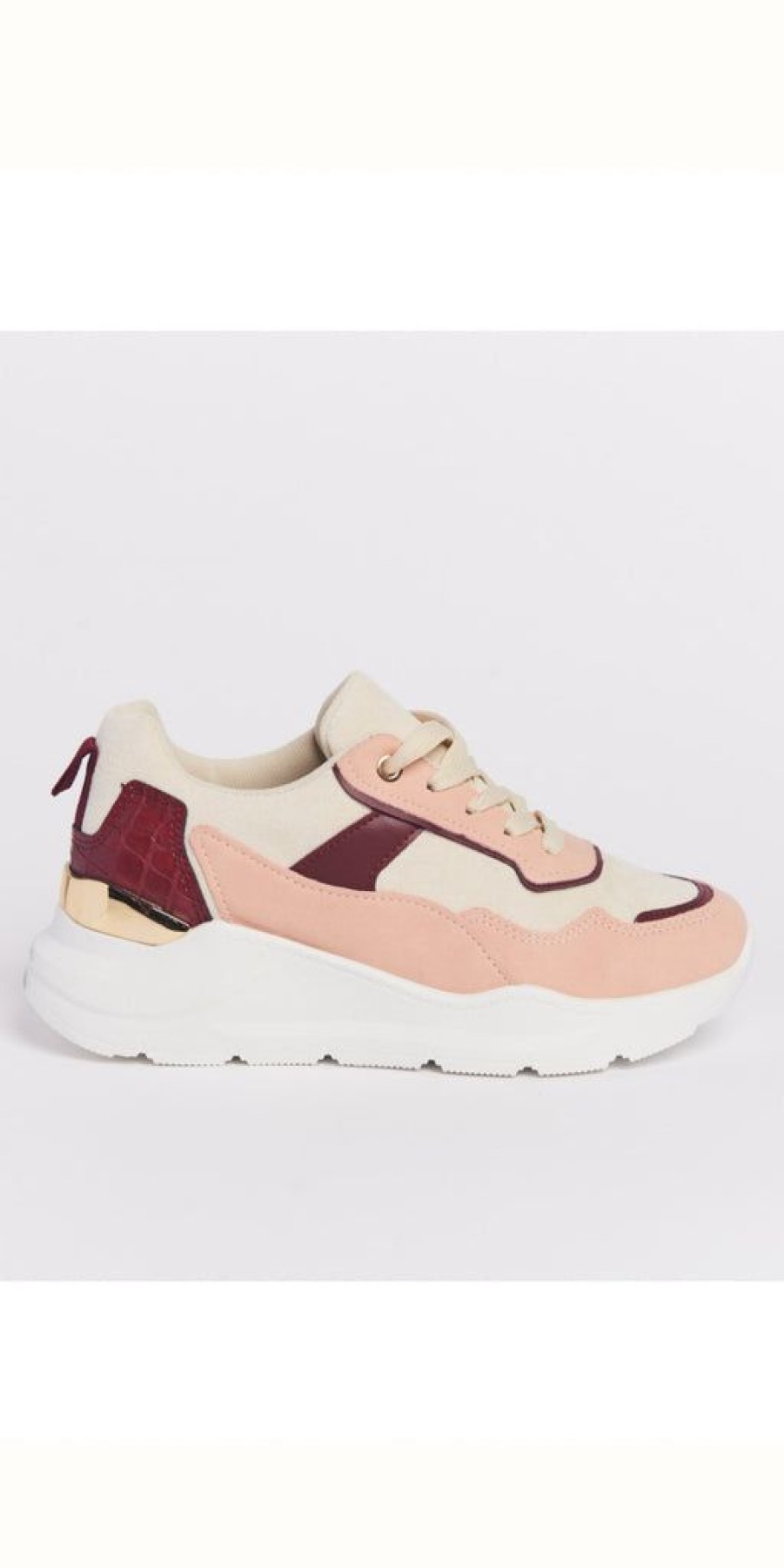 Women The Secret Closet | Bordo Tones Sneakers